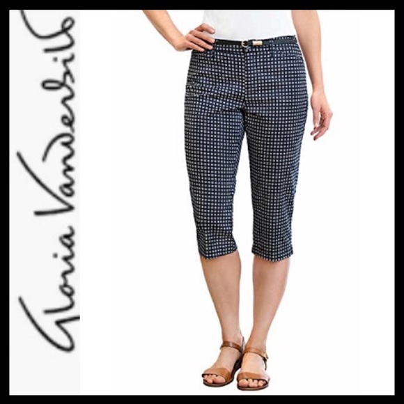 Gloria Vanderbilt Anita Capri Pants 